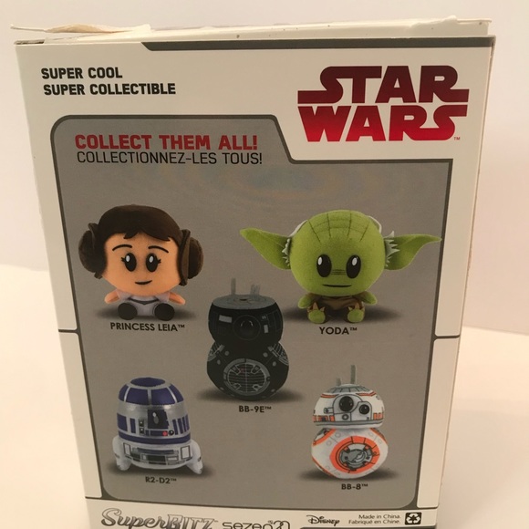 SuperBITZ Star Wars R2-D2 Collectible Plush R2D2 Force Awakens New Damaged Box. - Picture 4 of 7